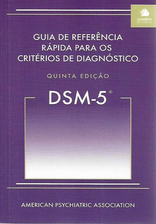 Capa do livro Guia de Referência Rápida para os Critérios de Diagnóstico