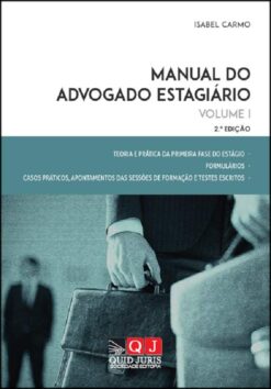 capa do livro Manual do Advogado Estagiário vol I