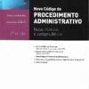 capa do livro Novo código de Procedimento Administrativo