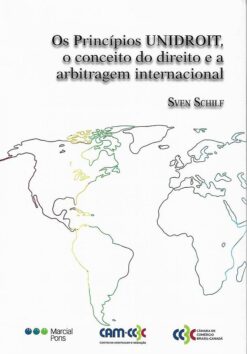 Capa do livro Os Princípios Unidroit, o conceito do direito e a arbitragem internacional