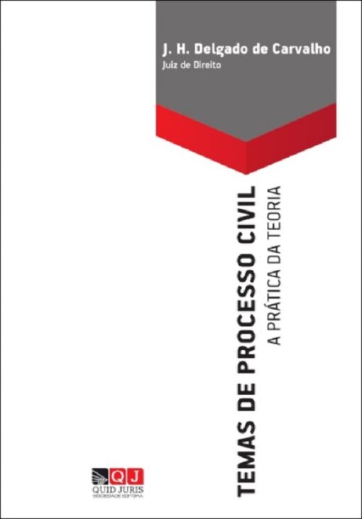 Capa do Livro Temas de Processo civil