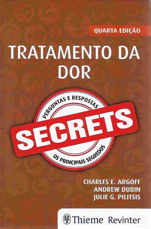 capa do livro Tratamento da Dor