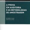 capa do livro a prova em auditoria e as metodologias de amostragem