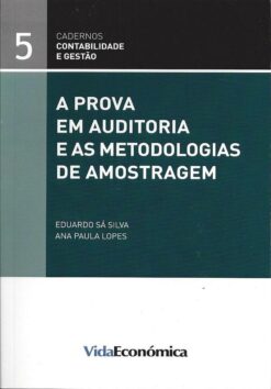 capa do livro a prova em auditoria e as metodologias de amostragem