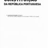 Capa do Livro constituição da república portuguesa
