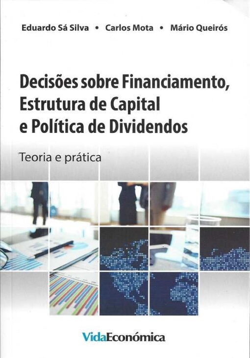 Capa do livro Decisões sobre Financiamento, Estrutura de Capital e Política de Dividendos