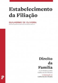 capa do livro estabelecimento da filiação