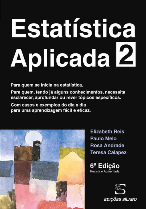 capa do livro estatistica aplicada 2