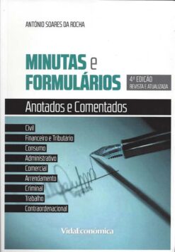 capa do livro minutas e formulários