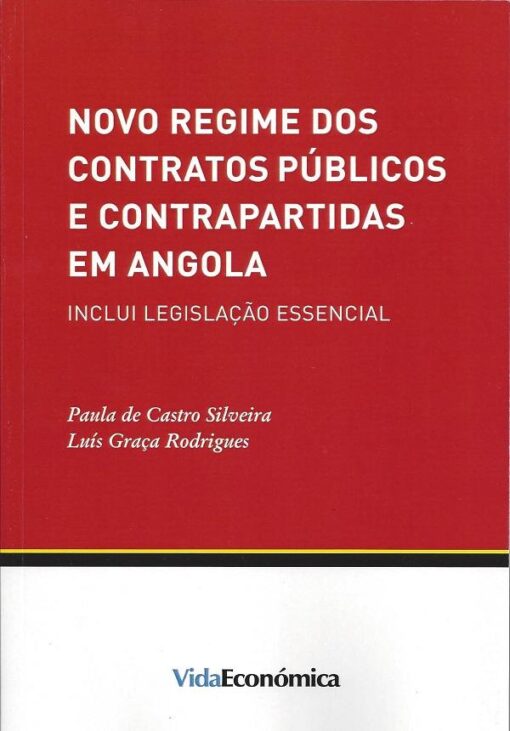 capa do livro novo regime dos contratos publicos