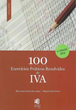 capa do livro 100 Exercicios Praticos Resolvidos de IVA