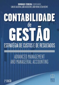 Capa do livro Contabilidade de Gestão Advanced Management and Managerial Accounting