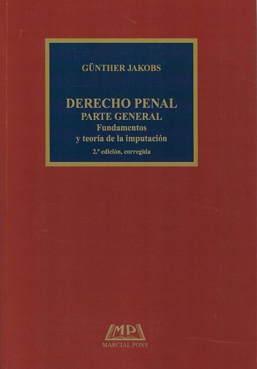 capa do livro Derecho Penal