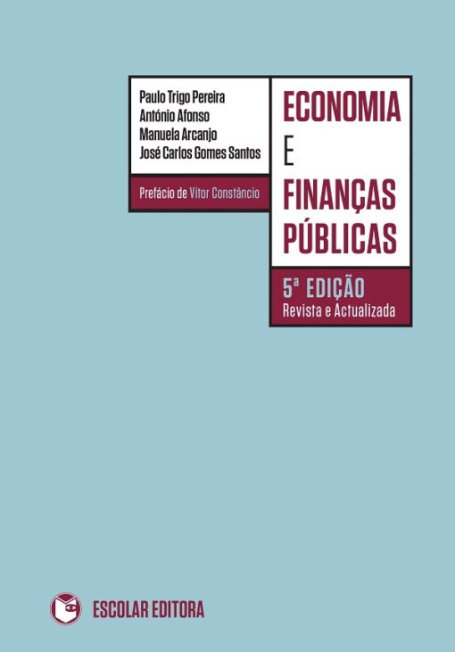 capa do livro Economia e finanças públicas
