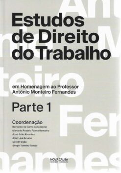 capa do livro Estudos de Direito do Trabalho 1