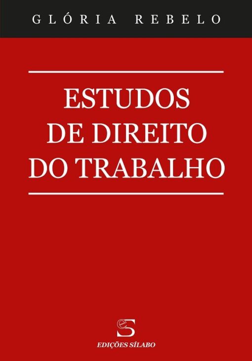 capa do livro Estudos de direito do trabalho