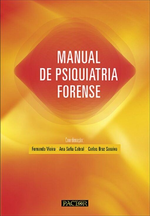 capa do livro Manual de Psiquiatria Forense