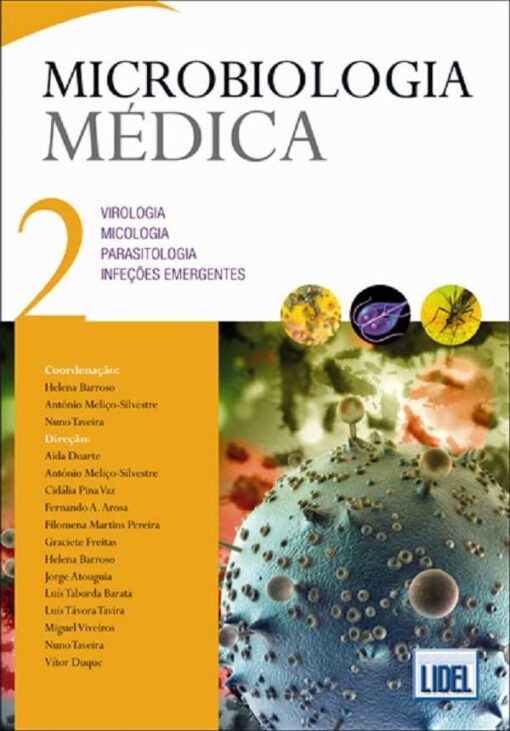 capa do livro Microbiologia Médica VOL 2