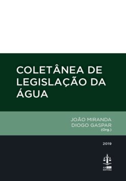 capa do livro coletânea de Legislação da Água