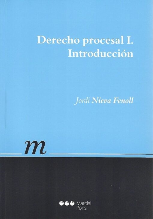 capa do livro derecho procesal I