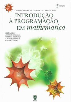 Capa do livro introdução à programação em mathematica 1