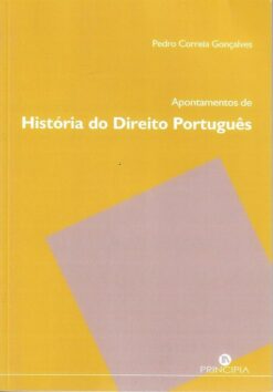 capa do Livro Apontamentos de História do Direito Português