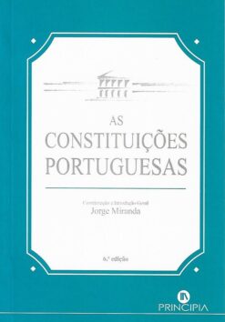 capa do livro As Constituições Portuguesas