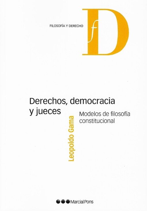 capa do livro Derechos, democracia y jueces