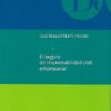 capa do livro El seguro de responsabilidad civil empresarial