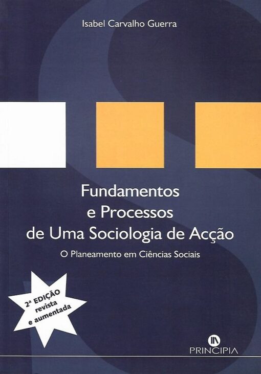 capa do livro Fundamentos e Processos de uma Sociologia de Acção