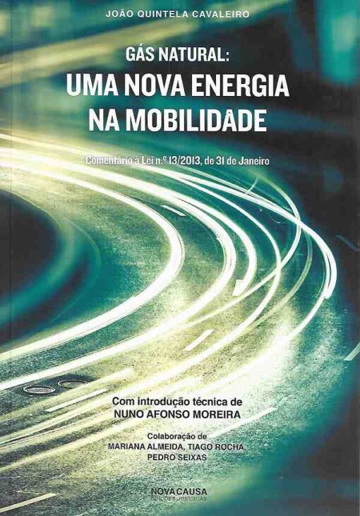 capa do livro Gás Natural Uma Nova Energia na Mobilidade