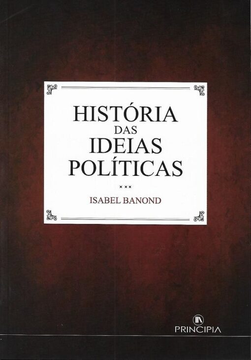 capa do livro História das Ideias Políticas
