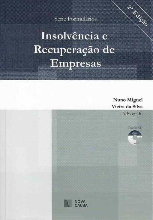 capa do livro Insolvência e Recuperação de Empresas