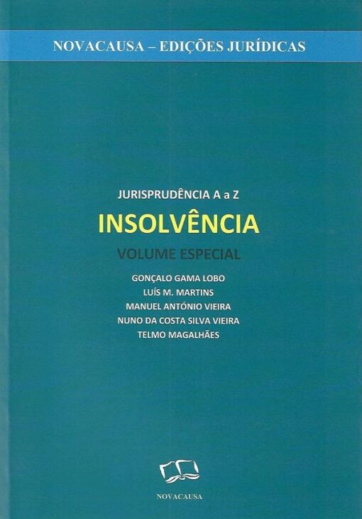 capa do livro Jurisprudência de A a Z - Insolvência