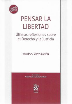 capa do livro Pensar la Libertad