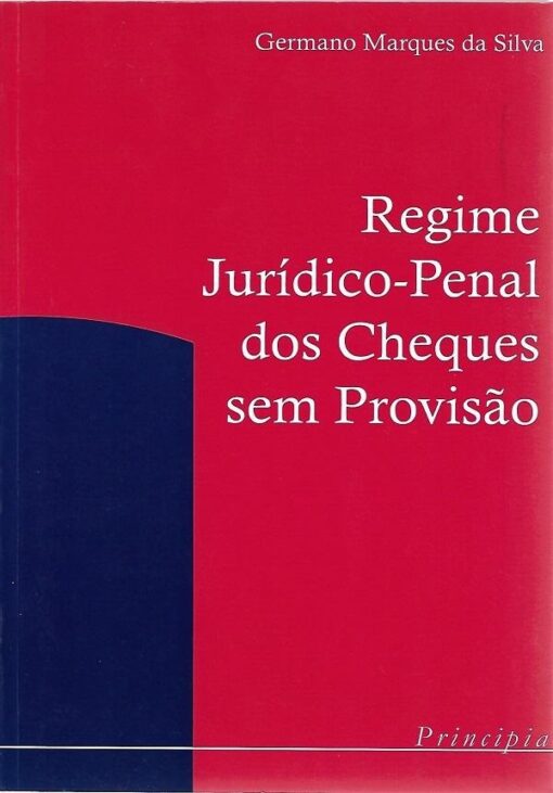 capa do livro Regime Jurídico Penal dos Cheques sem Provisão