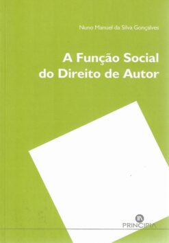 capa do livro a função social do direito de autor