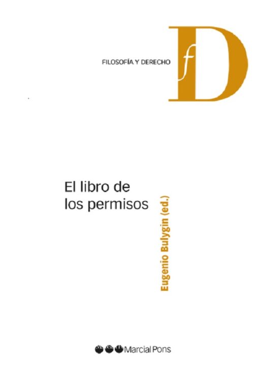 capa do livro el libro de los permisos