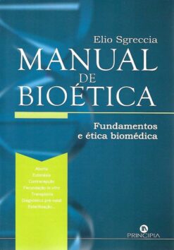capa do livro manual de bioética