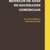 capa do livro modelos de atas de sociedades comerciais