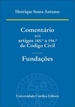 capa do livro Comentário aos Artigos 185º a 194º do Código Civil