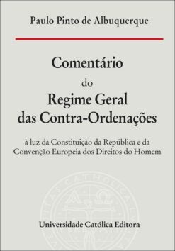 capa do livro omentário do Regime Geral das Contra-Ordenações