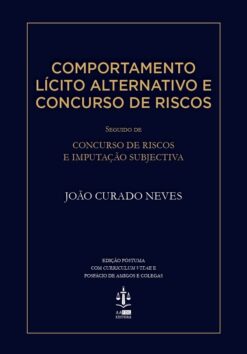 capa do livro Comportamento Lícito Alternativo e concurso de Risco