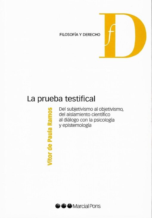 capa do livro La prueba testifical