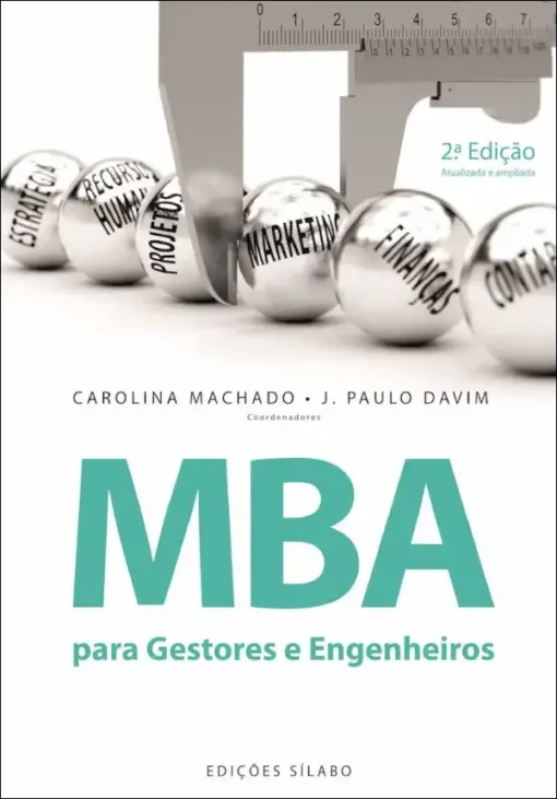Capa do livro MBA para Gestores e Engenheiros