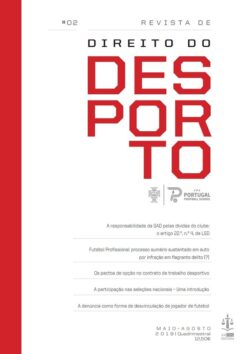 capa do livro Revista de Direito do Desporto N.º 2