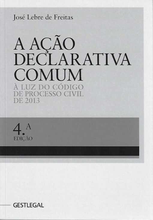 capa do livro a ação declarativa comum