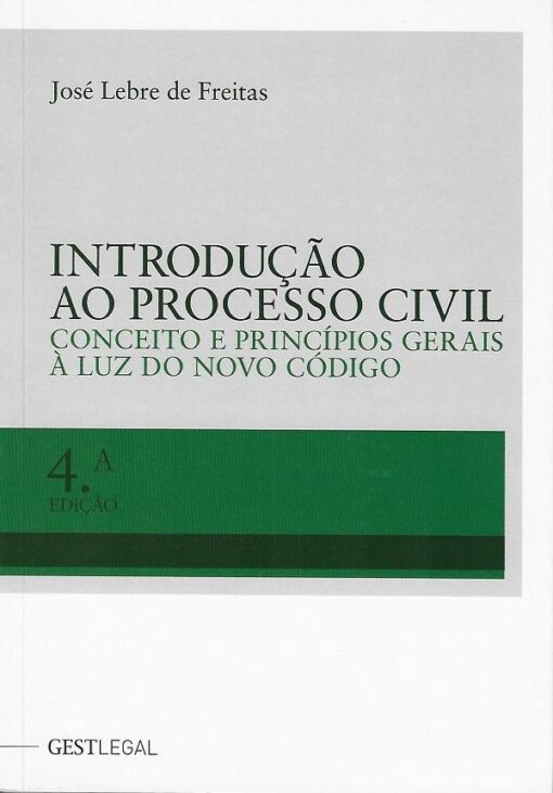 capa do livro Introdução ao Processo Civil