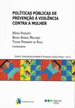 capa do livro políticas públicas de prevenção à violência contra a mulher