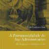 capa do livro A patrimonialidade do ato administrativo